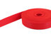 Picture of 10m PP webbing - 50mm width - 1,4mm thick - red (UV)