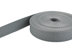 Picture of 10m PP webbing - 40mm width - 1,4mm thick - grey (UV)