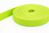 Picture of 50m PP webbing - 25mm width - 1,8mm thick - lime (UV)