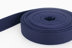 Picture of 50m PP webbing - 40mm width - 1,2mm thick - dark blue (UV)
