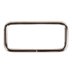 Picture of square ring - made of steel - nickel-plated - 25mm hole - 10 pieces