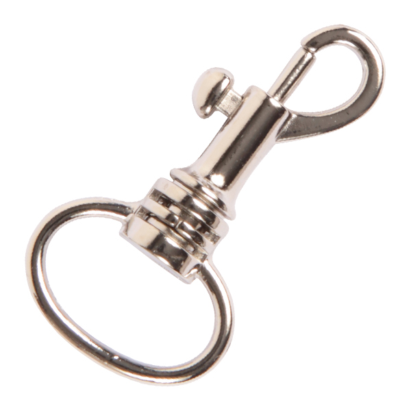 Picture of bolt carabiner made of zinc die-casting - 38 x 16mm - for 15mm wide webbing - 10 pieces