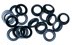 Picture of loops  with counterparts - 11mm - color: black-oxided - 10 pieces
