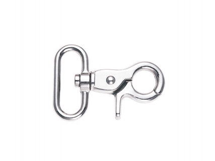 Picture of Scherenkarabiner aus Zinkdruckguss - 5,7cm lang - 25mm Durchlass - 10 Stück