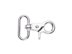 Picture of scissor carabiner made of zinc die-casting - 5,7cm long - 25mm hole - 10 pieces
