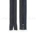 Picture of 25 zippers 3mm - 18cm long - color: dark grey