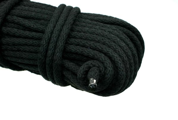 Picture of 25m cotton cord / BW cord - 8mm thick - color: black