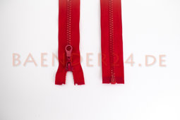 Picture of zipper for jackets separable - 50cm long - colour: red - 1 piece