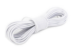 Picture of 10m elastic rope/ Shock Cord - 3mm thick- white