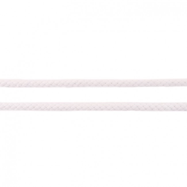 Picture of 5m cotton cord - 8mm thick - colour: white