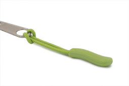 Picture of zipper pendant / zipper-strap - slim version - light green - 10 pieces