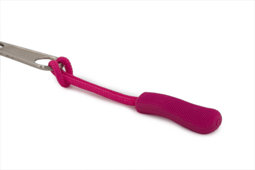 Picture of zipper pendant / zipper-strap - slim version - pink - 10 pieces