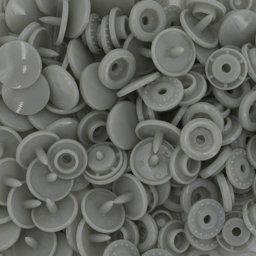 Picture of KAM Snaps T5 buttons 12,4mm - 50 pieces - silver