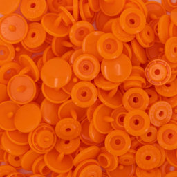Picture of KAM Snaps T5 buttons 12,4mm - 50 pieces - orange