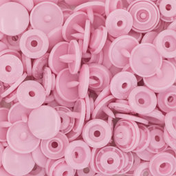 Picture of KAM Snaps T5 buttons 12,4mm - 50 pieces - light pink