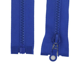 Picture of zipper for jackets separable - 70cm long - blue - 10 pieces