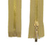 Picture of zipper separable - 60cm long - colour: gold - 1 piece