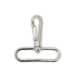 Picture of carabiner made of zinc die casting - 5,7cm long - 50mm opening - 10 pieces