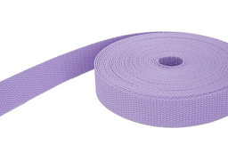 Picture of 10m PP webbing - 15mm wide - 1,4mm thick - syringa (UV)