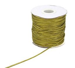 Picture of 50m elastic cord - 1,5mm thick - gold