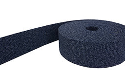Picture of 50m Gürtelband / Taschenband - 40mm breit - Jeansblau melange