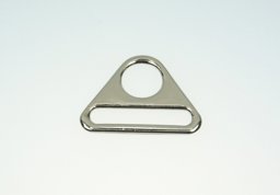 Picture of Triangel aus Zinkdruckguss - vernickelt - 25mm Durchlass - 1 Stück