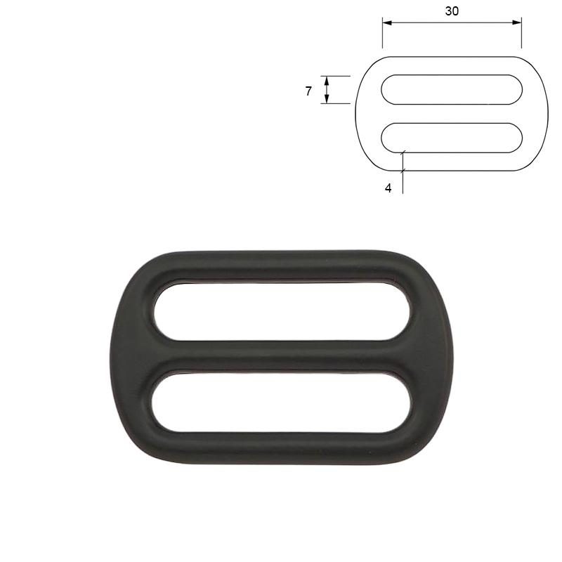 Picture of Regulator aus Zinkdruckguss - Schwarz - 30mm - 7mm Durchlass - 10 Stück