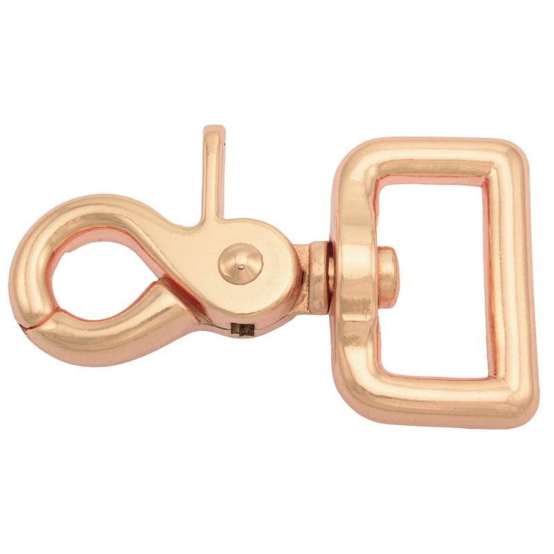 Picture of Scherenkarabiner für 25mm Gurtband - 6,4cm lang - rosegold - 1 Stück