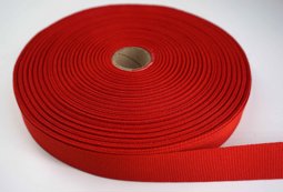Picture of 50m Rolle Ripsband / Einfassband aus Polyester - 20mm breit - rot