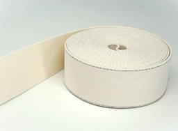Picture of 5m Gürtelband / Taschenband - aus recyceltem Garn - 39mm breit - creme