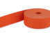 Picture of 5m belt strap / bags webbing - color: dark orange - 40mm wide