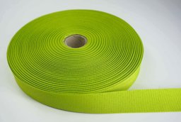 Picture of 50m Rolle Ripsband / Einfassband aus Polyester - 20mm breit - limone