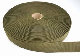 Picture of 50m Rolle Ripsband / Einfassband aus Polyester - 20mm breit - khaki