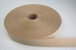 Picture of 50m Rolle Ripsband / Einfassband aus Polyester - 20mm breit - beige