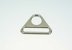 Picture of triangle made of metal - nickle-plated - 39mm hole - 10 pieces