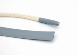 Picture of heat shrink tubing for cord ends - 12,7mm - grey - 1m long