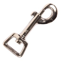 Picture of metal snap hook - 6,2cm long - for 20mm webbing - 1 piece