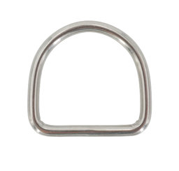 Picture of D-ring made of stainless steel, 50mm inner measurement - 1 piece
