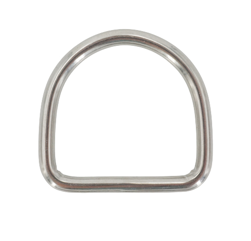 Picture of D-ring made of stainless steel, 50mm inner measurement - 10 pieces