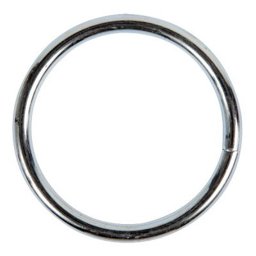 Picture of 60mm o-ring (inner measurement) - welded made of steel - galvanized - 10 pieces