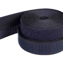 Picture of 25m Velcro tape (loop & hook), 38mm wide, color: dark blue