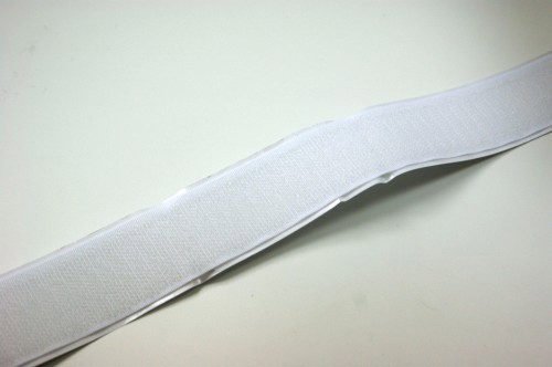 Picture of 25m self-adhesive hook tape, 20mm wide, color: white
