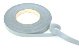 Picture of 50m reflective ribbon 15mm wide - silver - for sewing on