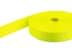 Picture of 50m PES webbing - 25mm wide - 1,4mm thick - fluorescent yellow (UV)