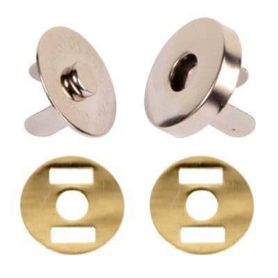 Picture of magnetic lock / magnetic closure 14mm - round - 100 pieces