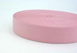 Picture of elastic webbing - 40mm wide - color: pink - 3m roll