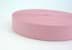 Picture of elastic webbing - 40mm wide - color: pink - 3m roll