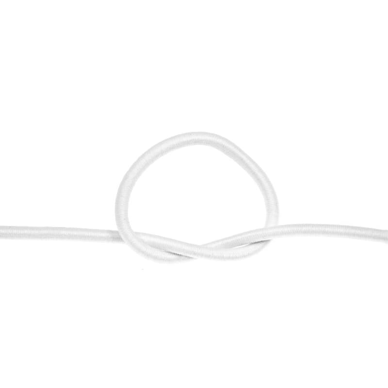 Picture of 100m Gummikordel - 4mm dick - weiß