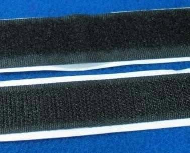 Picture of 25m selbstklebendes Klettband (Flausch & Haken) - 25mm breit - Farbe: schwarz