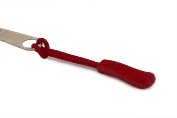 Picture of zipper pendant / zipper-strap - slim version - dark red - 10 pieces
